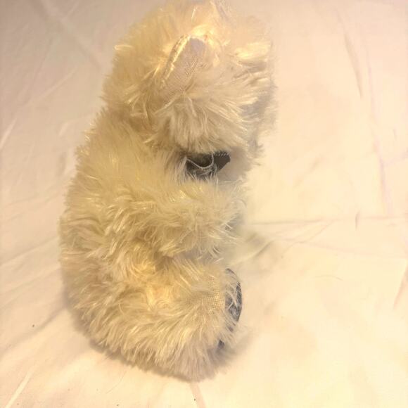Fuzzy Friends Cream Colored Puppy Plush Stuffed Animal Gift 10” NWT Plushie - Picture 6 of 10